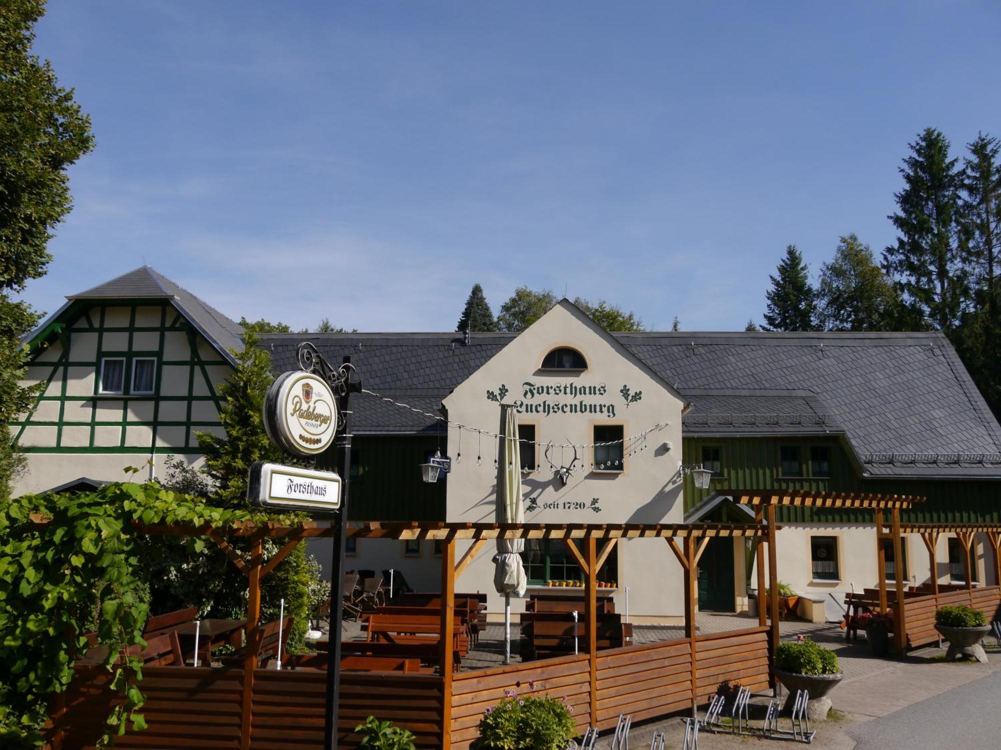 Forsthaus Luchsenburg Hotel Ohorn Bagian luar foto